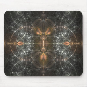 Silver Cages Mouse Pad