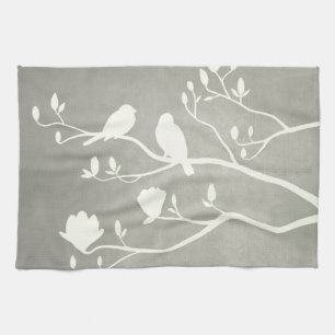 Silver Candelabra - Tea Towel