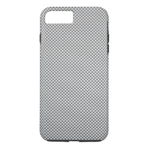 Silver Carbon Fibre Print Case-Mate iPhone Case
