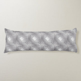 Silver Celtic Pattern Body Cushion