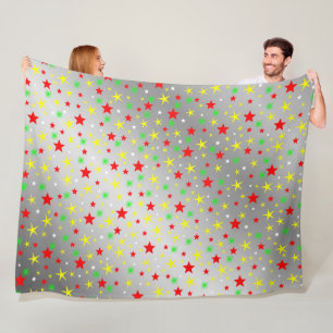 silver Christmas+ paper, winter+patte, merry+xmas, Fleece Blanket