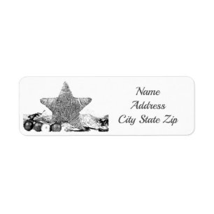 "SILVER CHRISTMAS STAR" CHRISTMAS