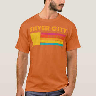 Silver City New Mexico Vintage Distressed Souvenir T-Shirt