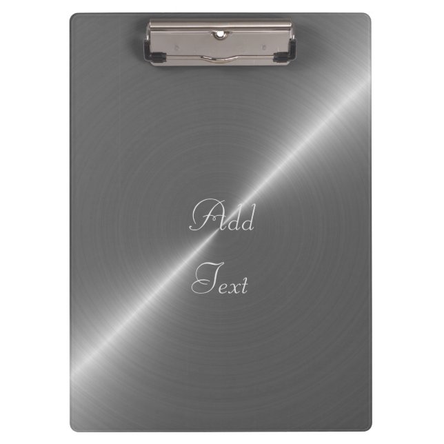 Silver Clipboard (Front)