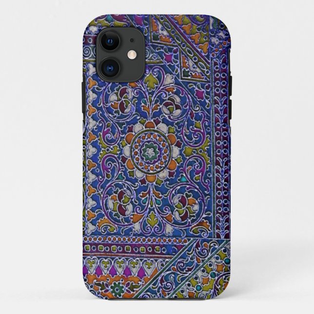 silver cloisonne Case-Mate iPhone case (Back)