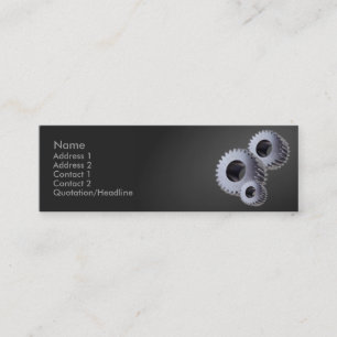 Silver Cogs Business Card