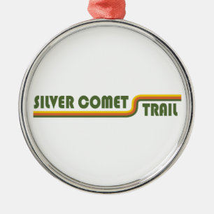 Silver Comet Trail Georgia Metal Tree Decoration