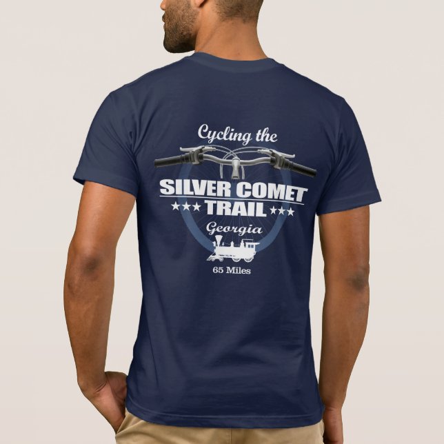 Silver Comet Trail (H2) T-Shirt (Back)