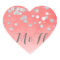 Silver Confetti  Blush Pink Wedding