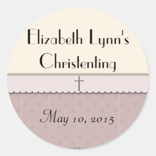 Silver Cross Sticker/Return Address Label