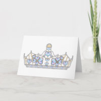 silver crown of heart diamonds bright fashion