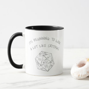 D20 Unspillable Mug