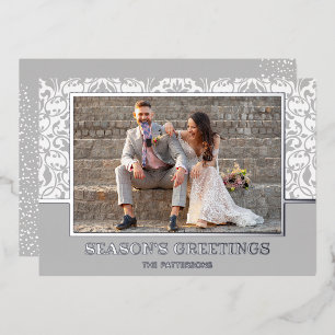 Silver Damask