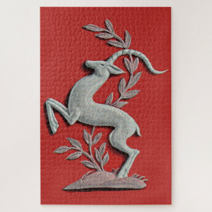 silver deer jigsaw puzzle
