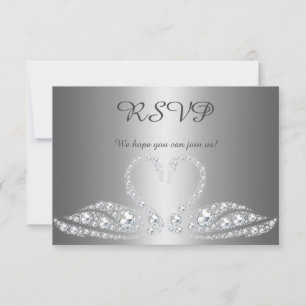 Silver Diamond swan all event rsvp response