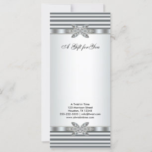 Silver Diamonds Business Gift Certificates