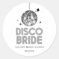 Silver Disco Ball Disco Bride Bridal Shower