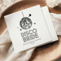 Silver Disco Ball Disco Bride Bridal Shower