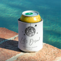 Silver Disco Ball Let's Disco Birthday Party