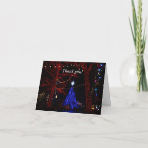 Silver Dollar City Christmas Thank You Card