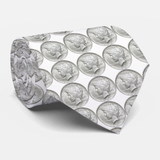 Silver Dollar Tie