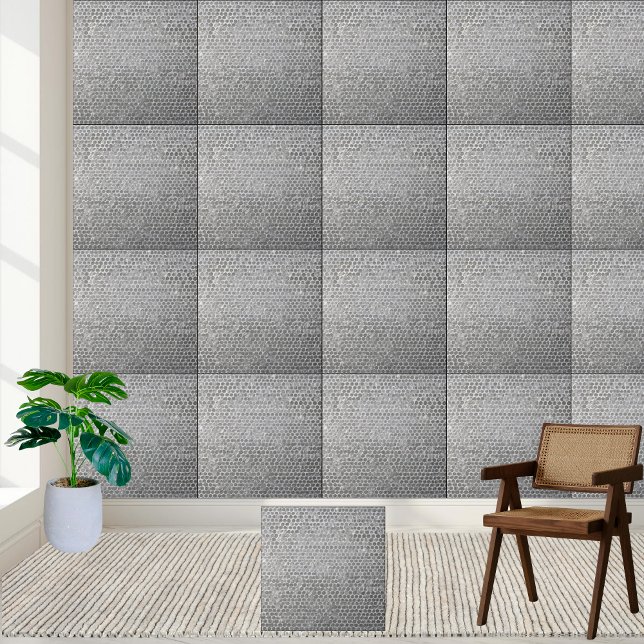 Silver Dotted Stone-like Stylish Floor Textured Tile (Silver Dotted Stone-like Stylish Floor Textured Ceramic Tile)