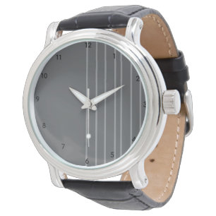 Silver Drape Lapel Pin Watch