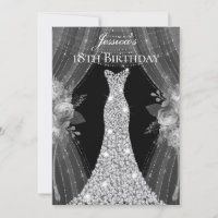 Silver Dress Girls 17th 18th 19th Birthday Party