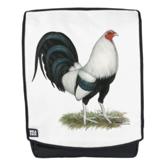 Silver Duckwing Gamecock Backpack