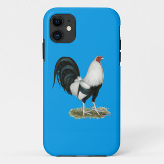Silver Duckwing Gamecock iPhone 11 Case