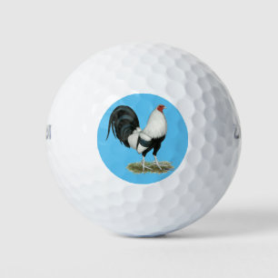 Silver Duckwing Gamecock Golf Balls