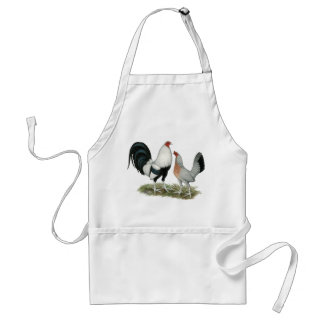 Silver Duckwing Gamefowl Standard Apron