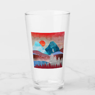 Silver Eagle Landscape Glass