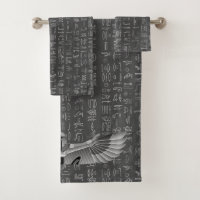 Silver Egyptian Princess Hieroglyphs