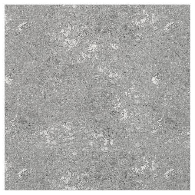 Silver Embedded Orchids, Fabric (Close Up)