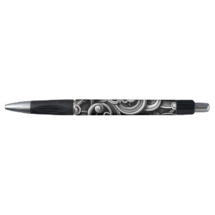 Silver Energy Swirls