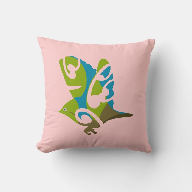 Silver eye cushion (Front)