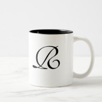 Silver Fairy Tale Monogrammed Mug