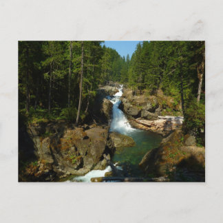 Silver Falls at Mount Rainier National Park Postcard