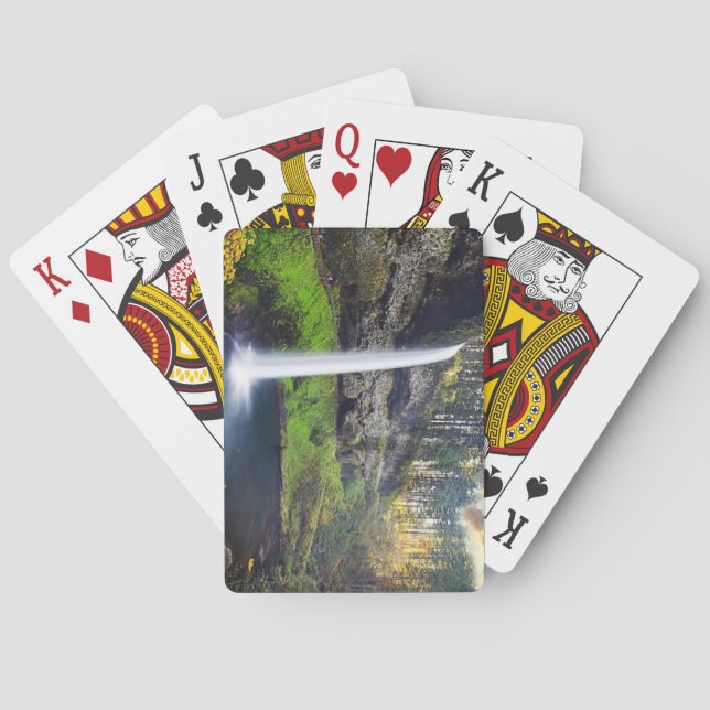 Silver Falls State Park, Oregon Playing Cards (Back)
