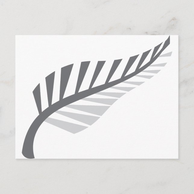 Silver Fern Awesome New Zealand image Postcard (Front)