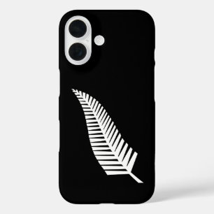 Silver fern flag (NZ) iPhone 16 Case