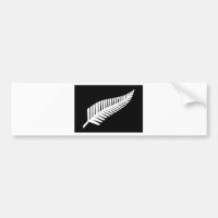 Silver Fern Flag of New Zealand