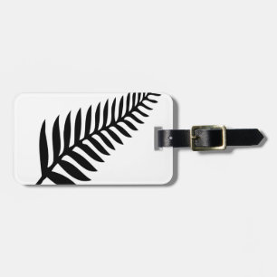 Silver Fern of New Zealand Luggage Tag