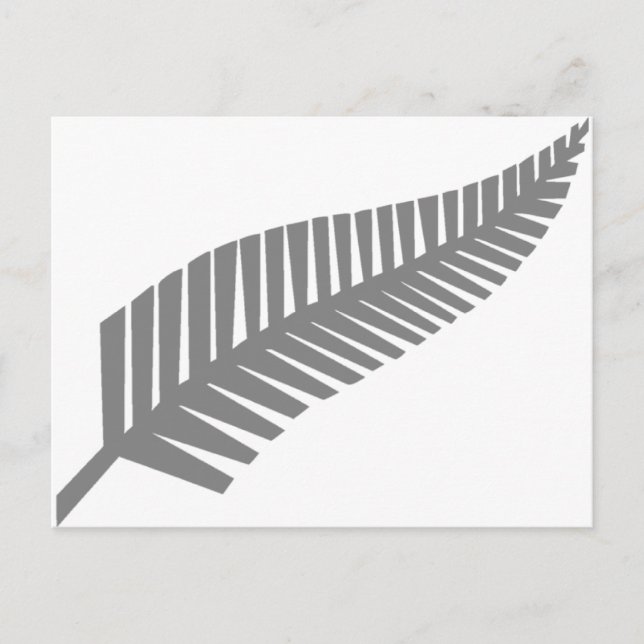 Silver Fern of New Zealand Postcard (Front)