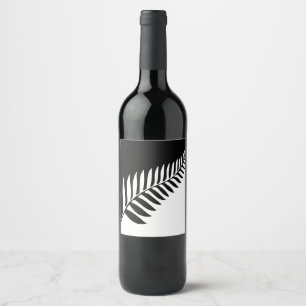 Silver Fern of New Zealand Wine Label