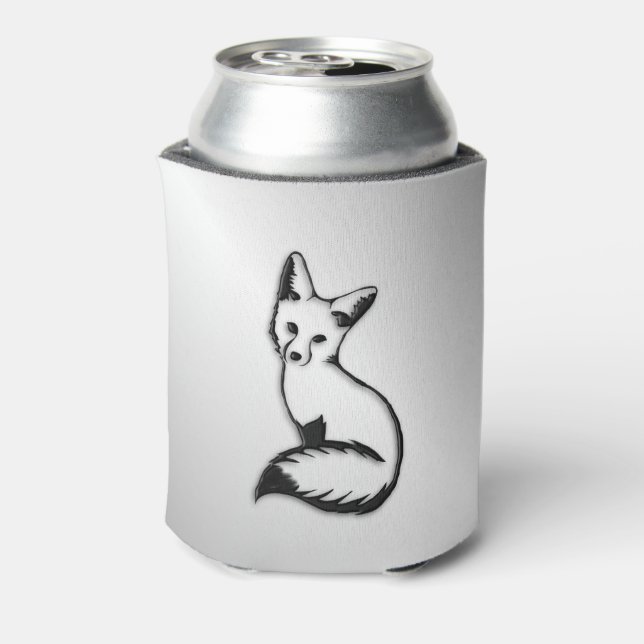 Silver Fox Can Cooler (Can Back)