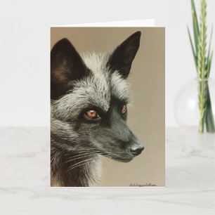 Silver Fox Card
