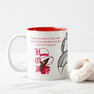  Silver Fox Two-Tone Coffee Mug