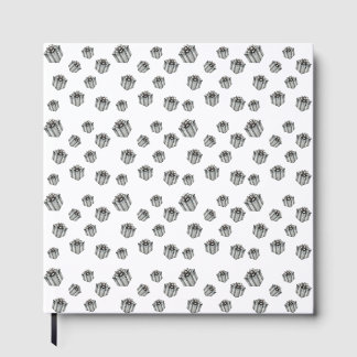 Silver Gift Boxes Elegant Holiday Premium Party Guest Book